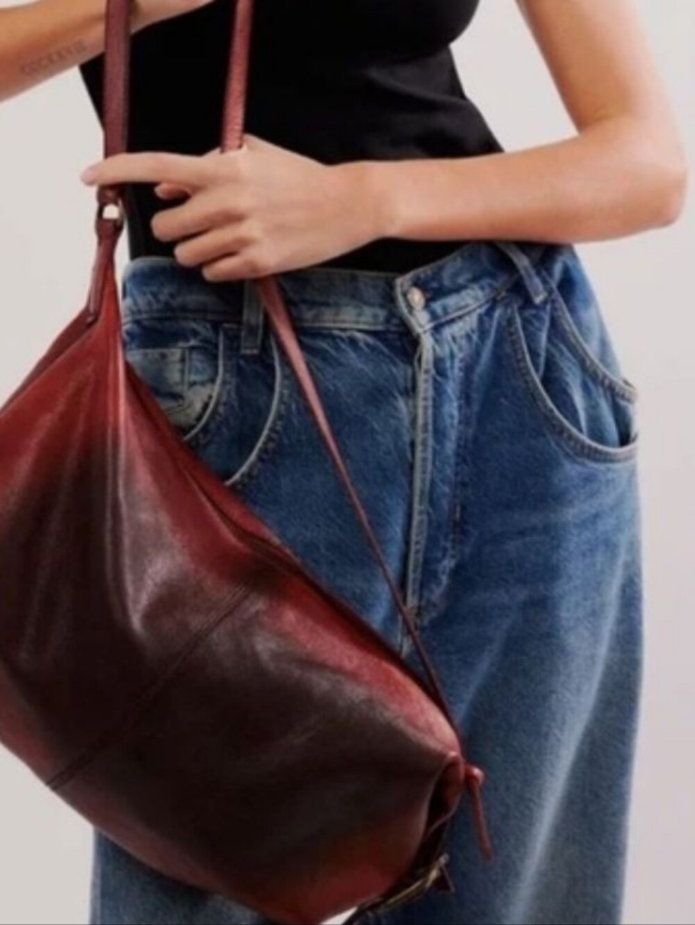 Free People Rumble Leather Sling Bag - Picture 2 of 10